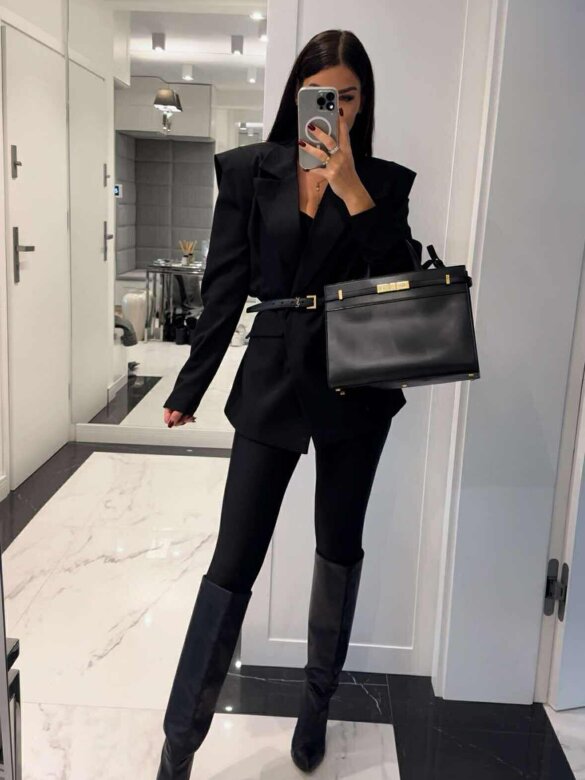 Marynarka Fashion Outline czarna