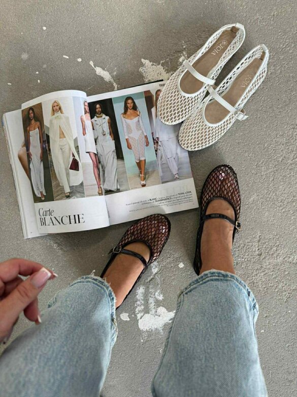 Baleriny Nesso czekoladowe 