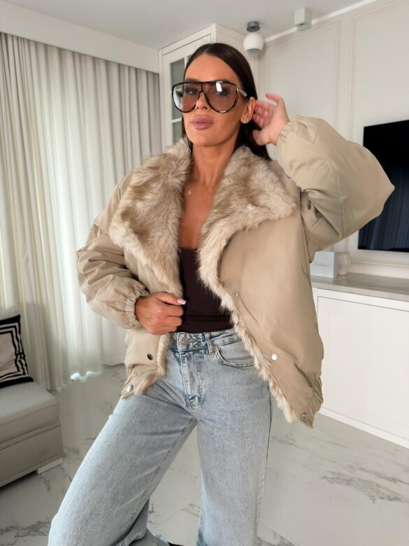 Jacket Billy doublesided beige