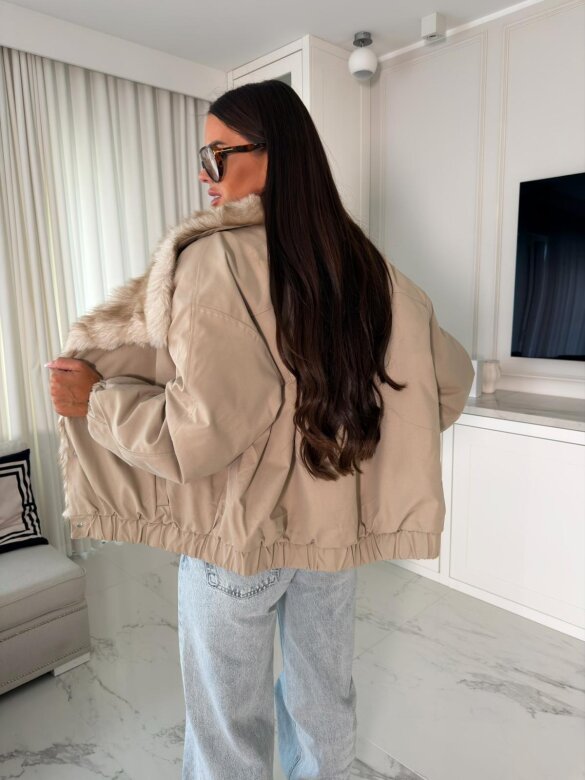 Jacket Billy doublesided beige