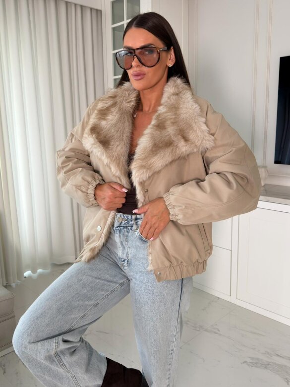 Jacket Billy doublesided beige