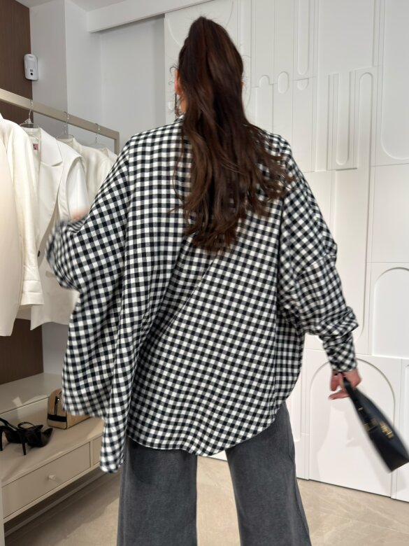 Shirt Easy Wear white-black