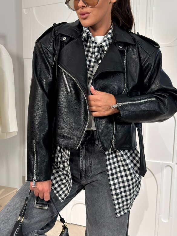 Shirt Easy Wear white-black
