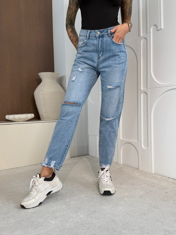 Spodnie Dellice jeans niebieskie 