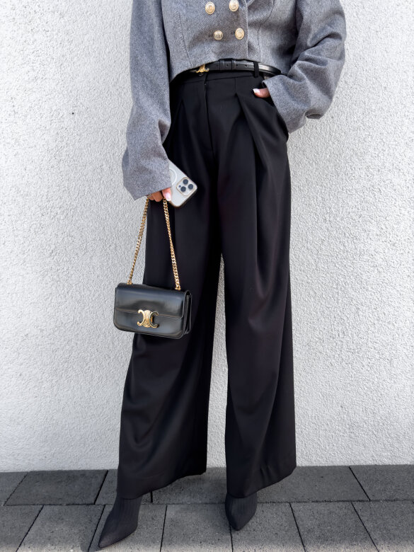 Spodnie Jean elegant czarne