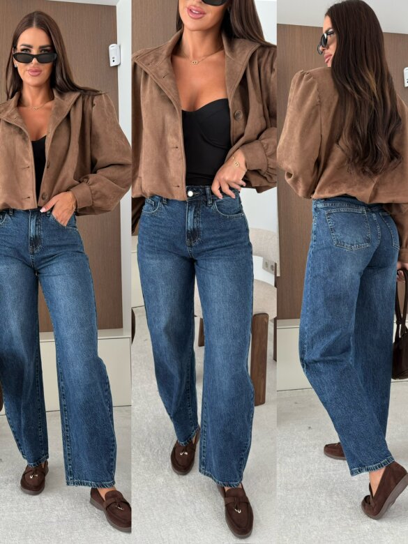 Spodnie Lossi jeans ciemnoniebieskie 