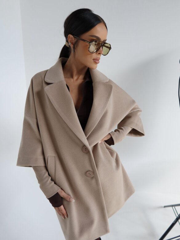 Płaszcz Leiten beżowy 