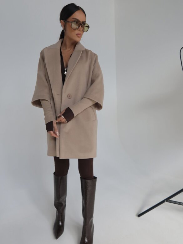 Płaszcz Leiten beżowy 