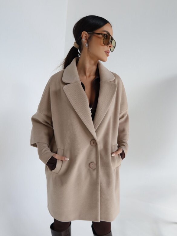 Płaszcz Leiten beżowy 