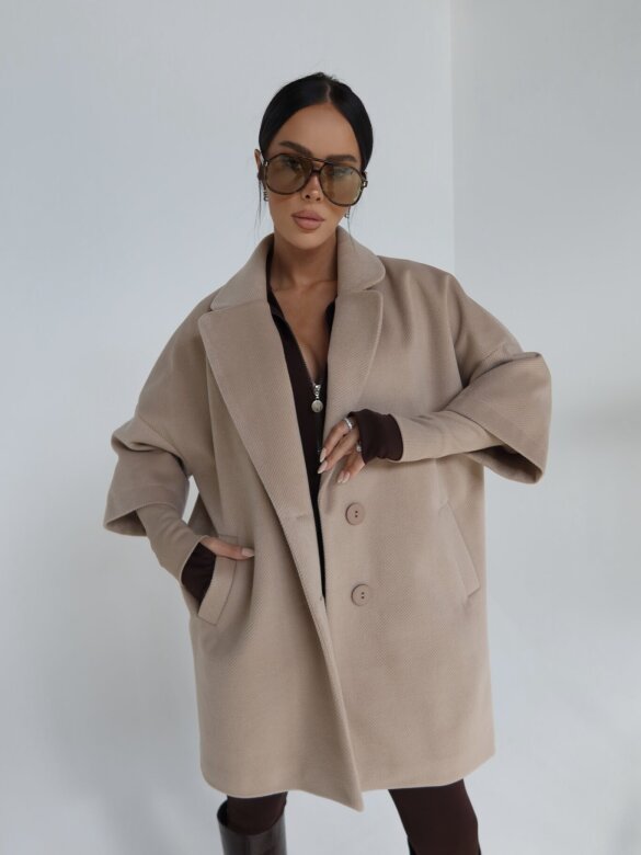 Płaszcz Leiten beżowy 