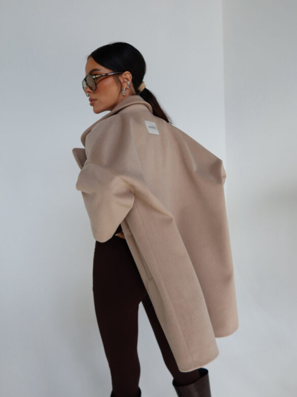 Płaszcz Leiten beżowy 