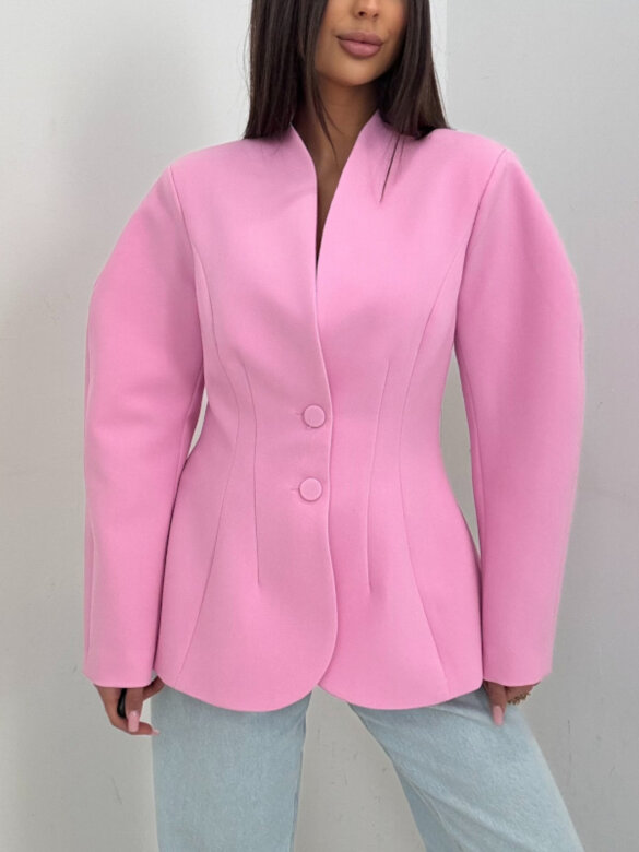 Marynarka Portella taliowana różowa 