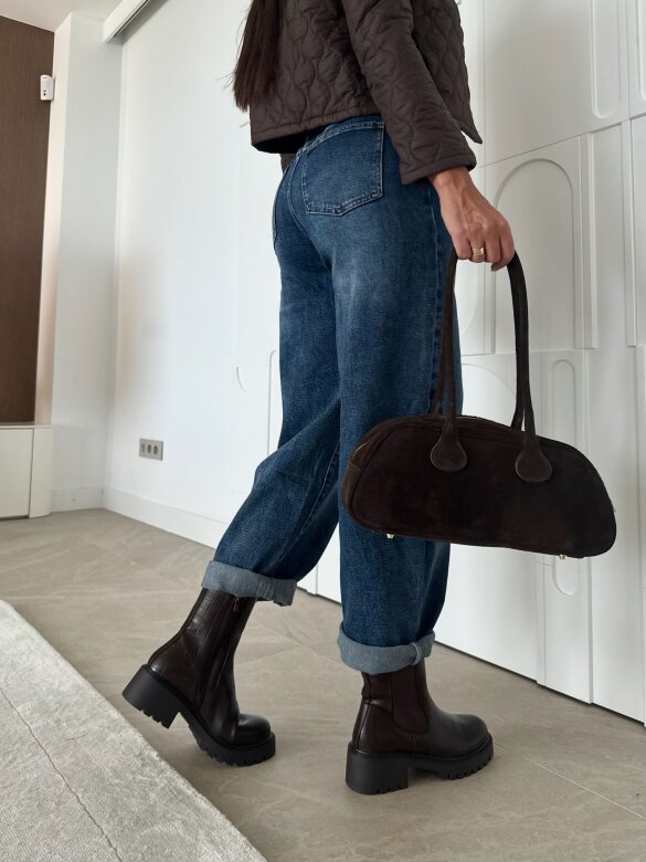 Spodnie Tisa jeans ciemnoniebieskie 