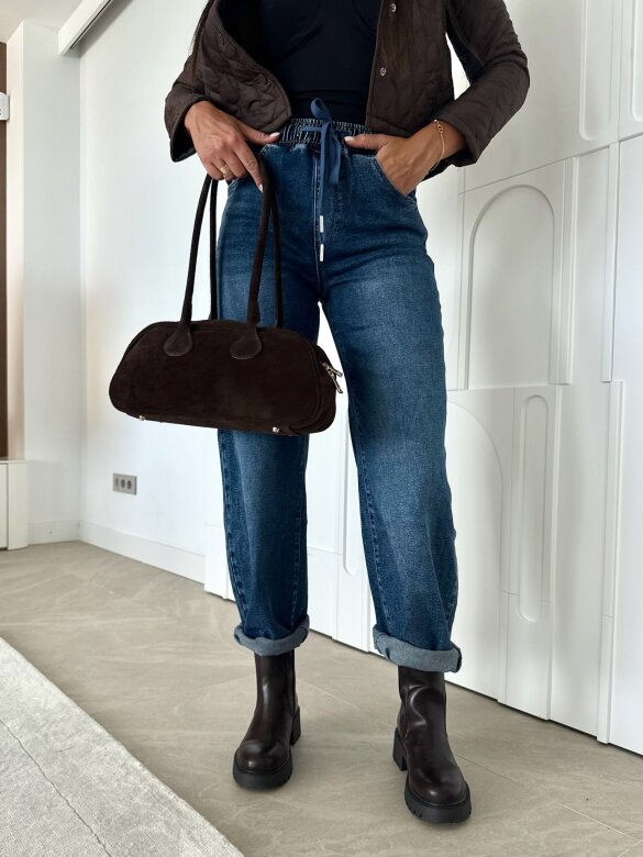 Spodnie Tisa jeans ciemnoniebieskie 