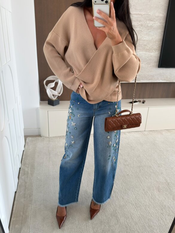 Sweater Cassy beige