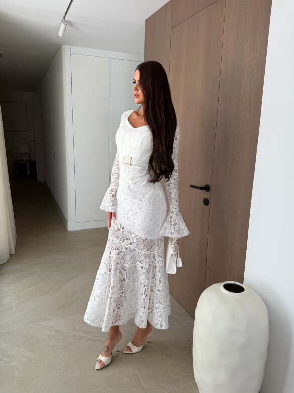 Sukienka Ivory Muse maxi waniliowa