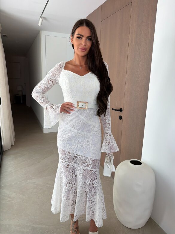 Sukienka Ivory Muse maxi waniliowa