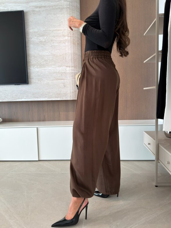 Trousers Nicody chocolate