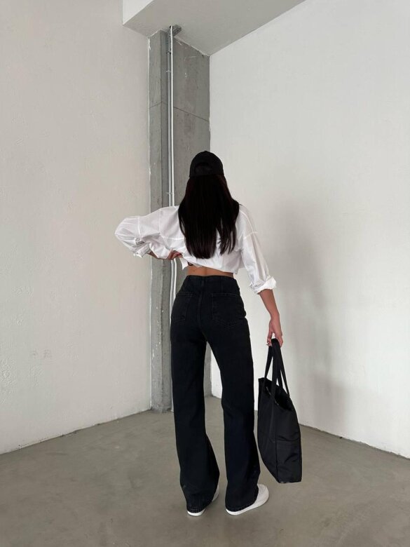 Spodnie Soara jeans czarne 