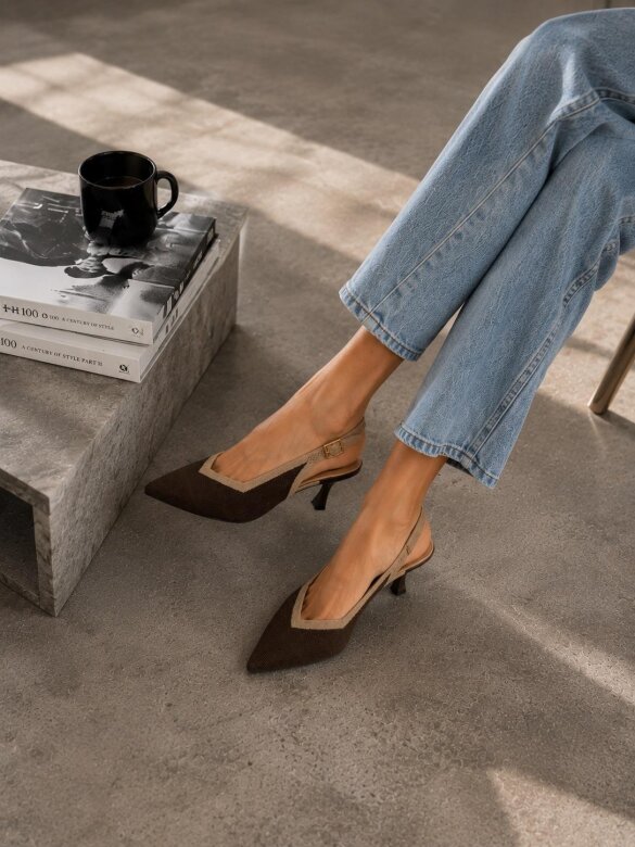 Heels Crudo chocolate