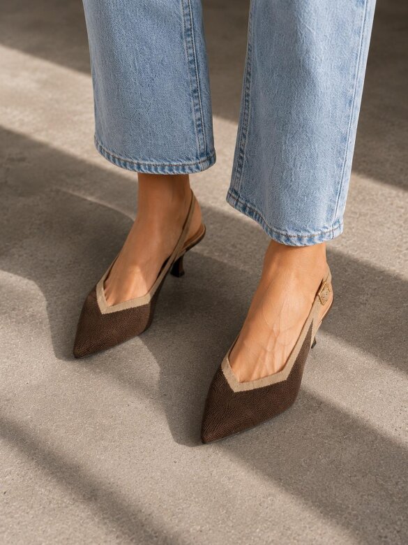 Heels Crudo chocolate