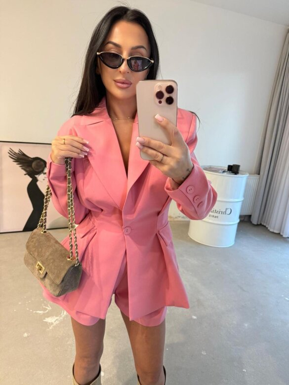 Marynarka Calimera pudrowa 