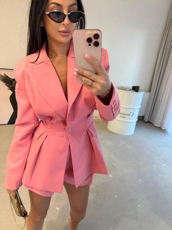 Marynarka Calimera pudrowa 