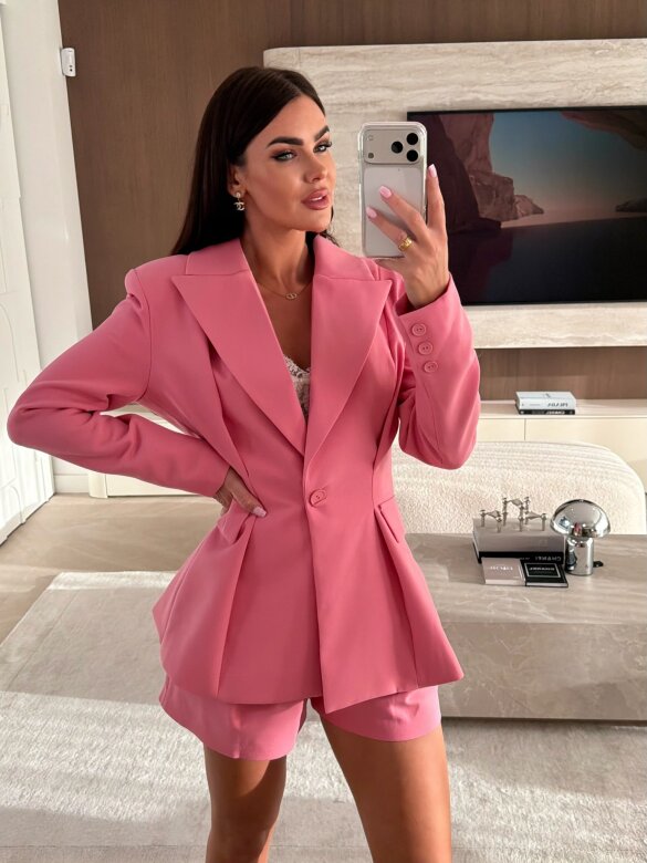 Marynarka Calimera pudrowa 