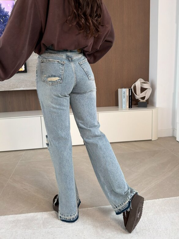 Spodnie Casi jeans jasnoniebieskie 