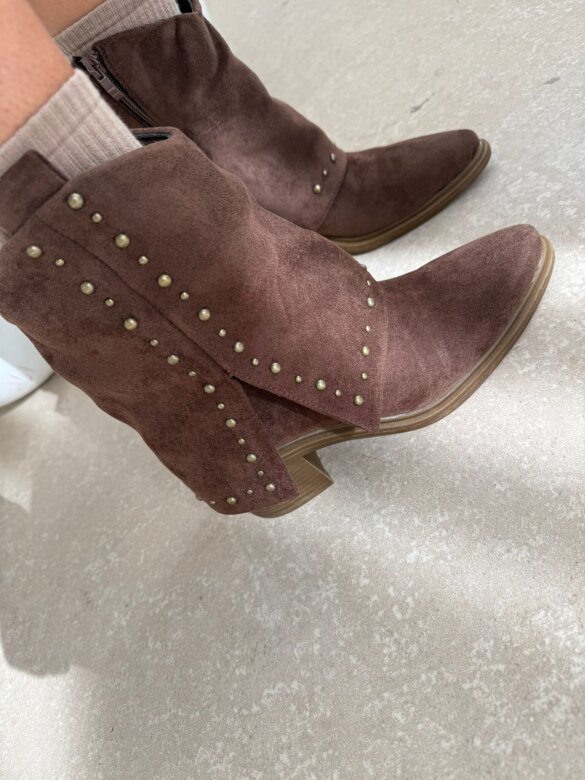 Botki Lussi czekoladowe 