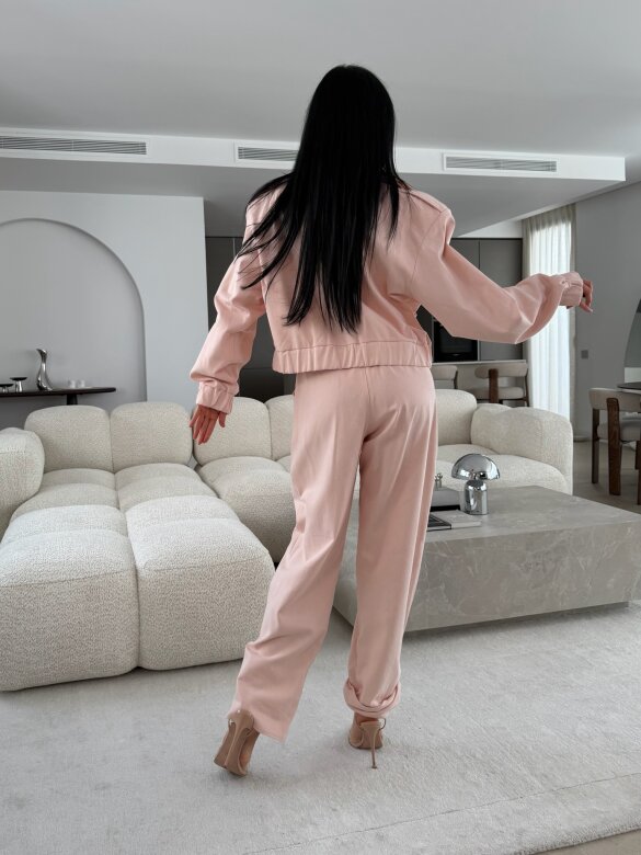 Spodnie Harmonia jeans pudrowe