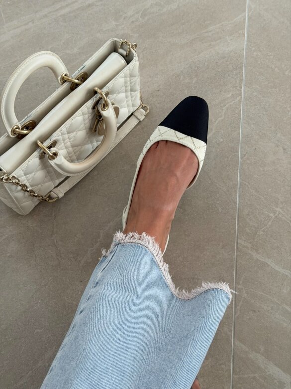 Sandały Missy beżowo-czarne 