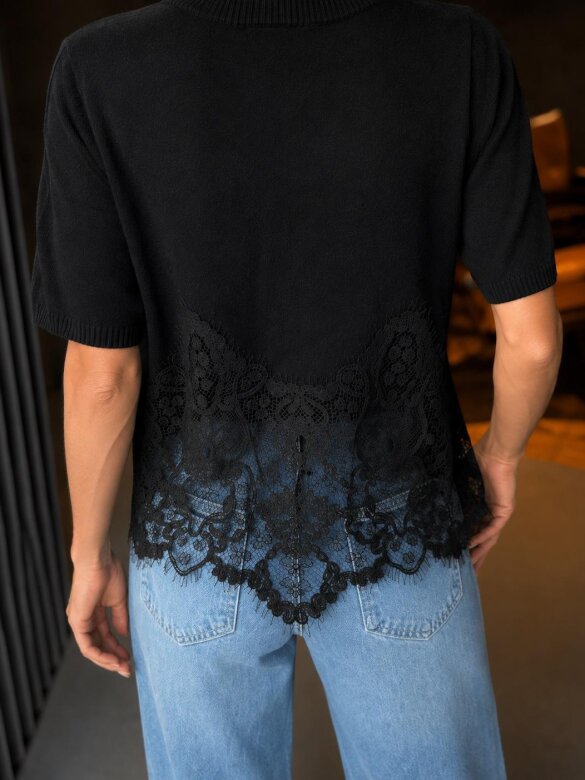 Sweter Arlis czarny 