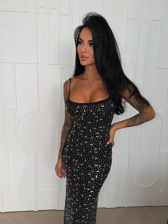 Sukienka Exclusive Bling II czarna 