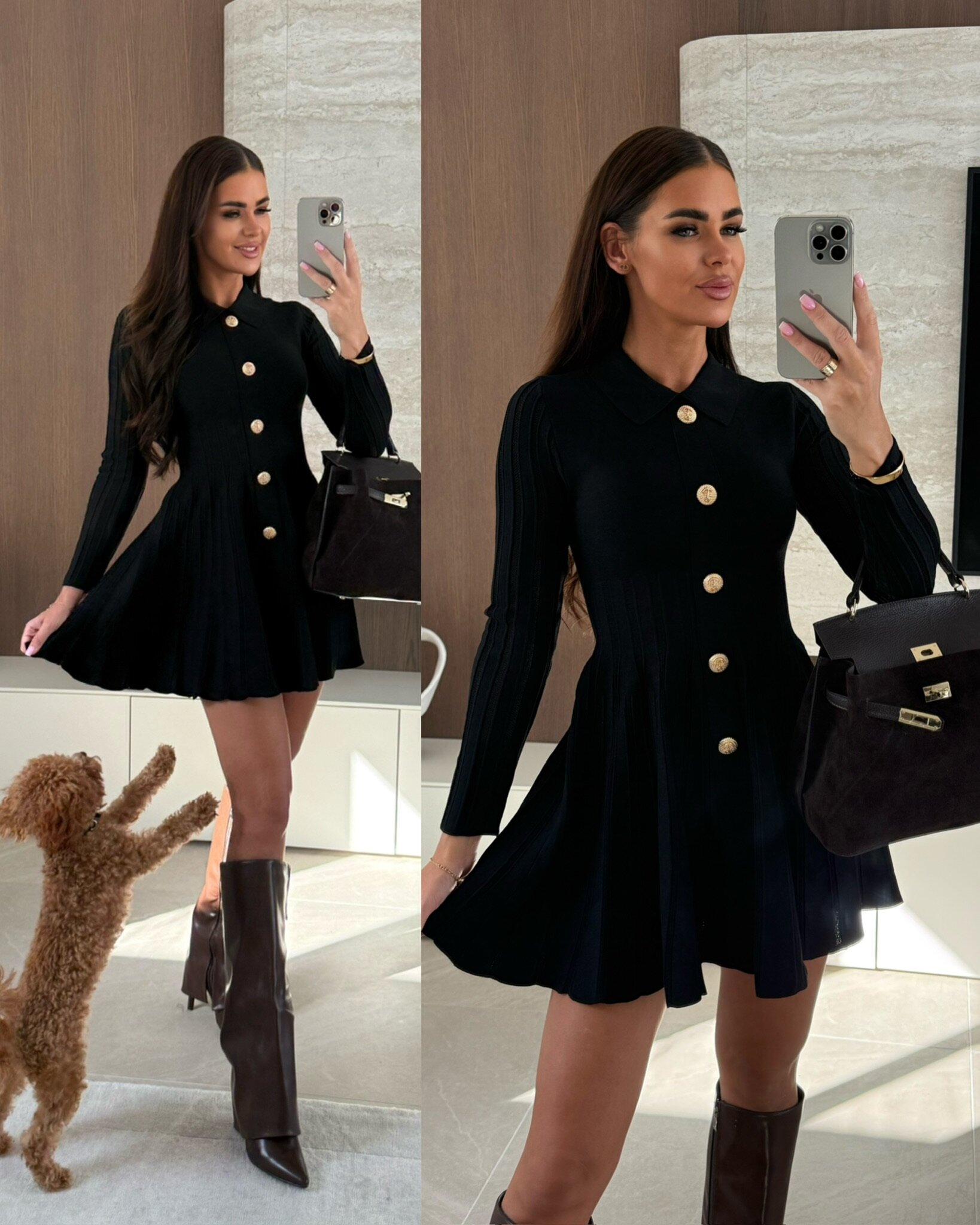 Sukienka Gweene czarna