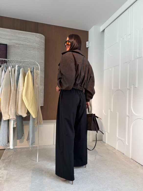 Spodnie Scott elegant czarne