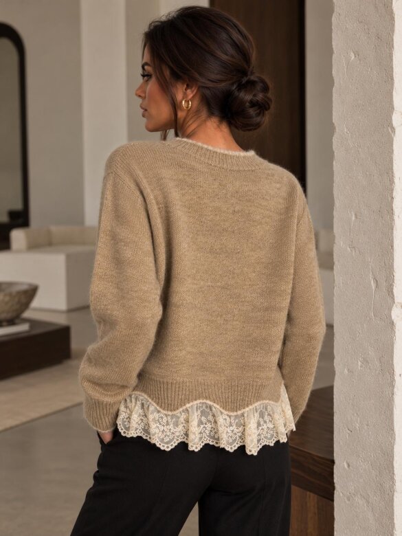 Sweter Irsi beżowy 