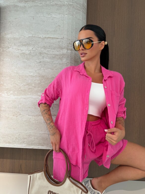 Komplet 2w1 Jonesin różowy