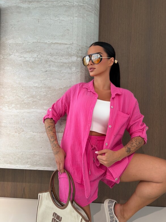 Komplet 2w1 Jonesin różowy