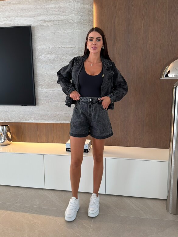 Shorts Nivelle jeans graphite