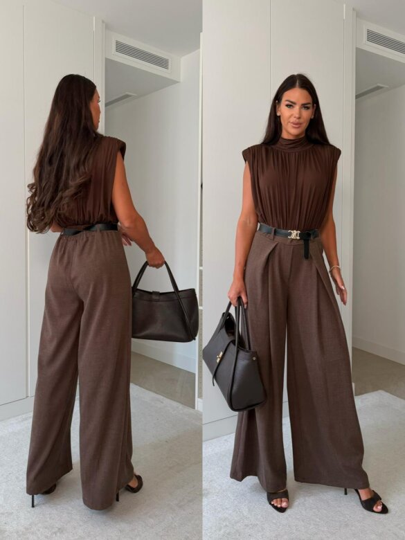 Trousers Avani brown