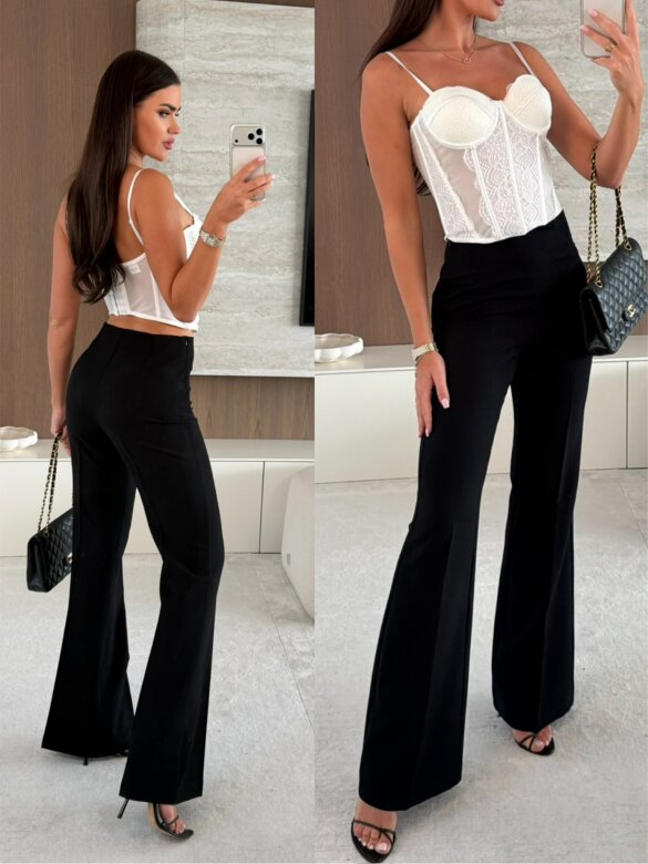 Spodnie Nicoletta czarne 