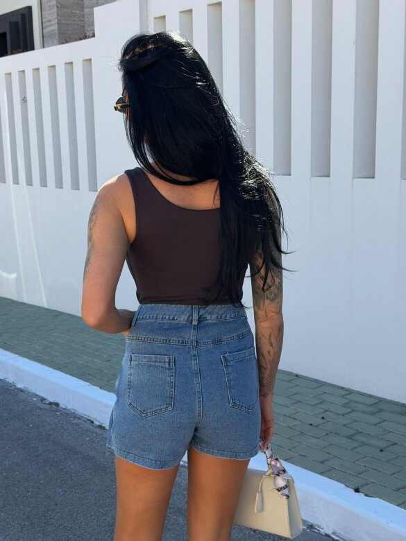 Spódniczko-szorty Bellante jeans niebieskie