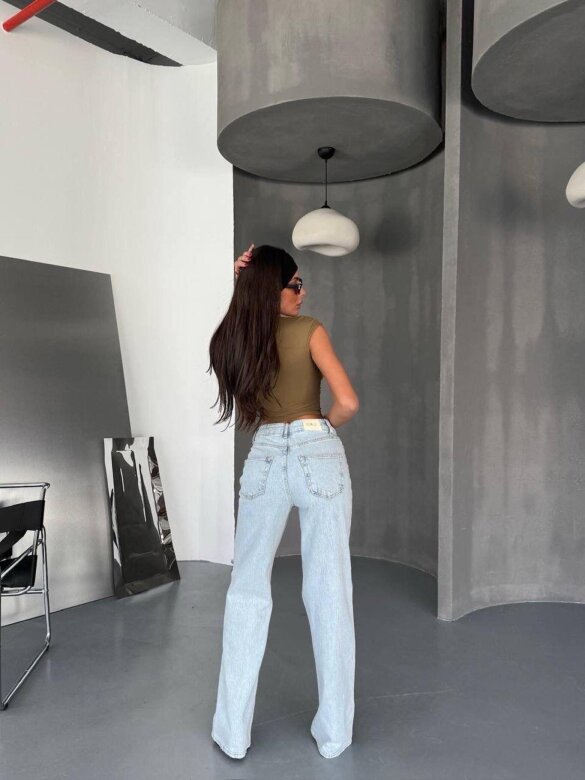 Spodnie Barry jeans jasnoniebieskie 