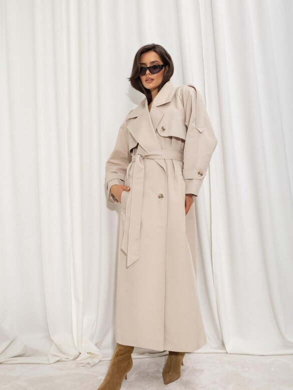 Trencz Kammy jasnobeżowy