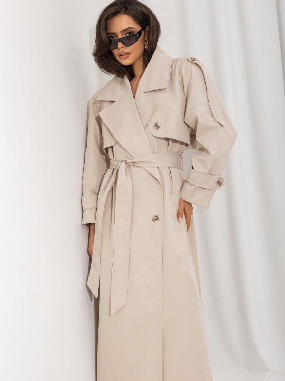 Trencz Kammy jasnobeżowy