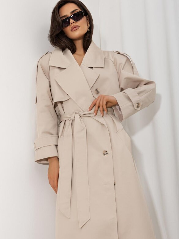 Trencz Kammy jasnobeżowy