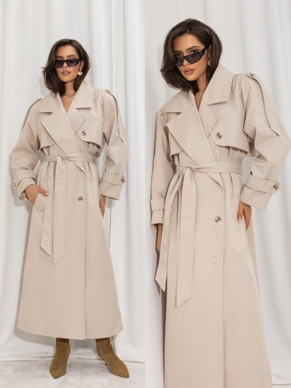 Trencz Kammy jasnobeżowy