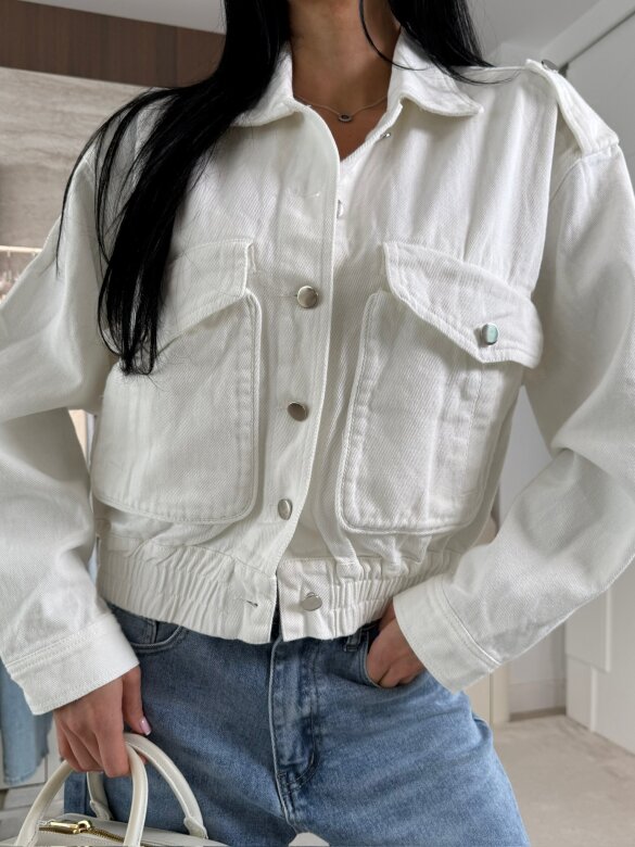 Katana Lirena jeans biała 