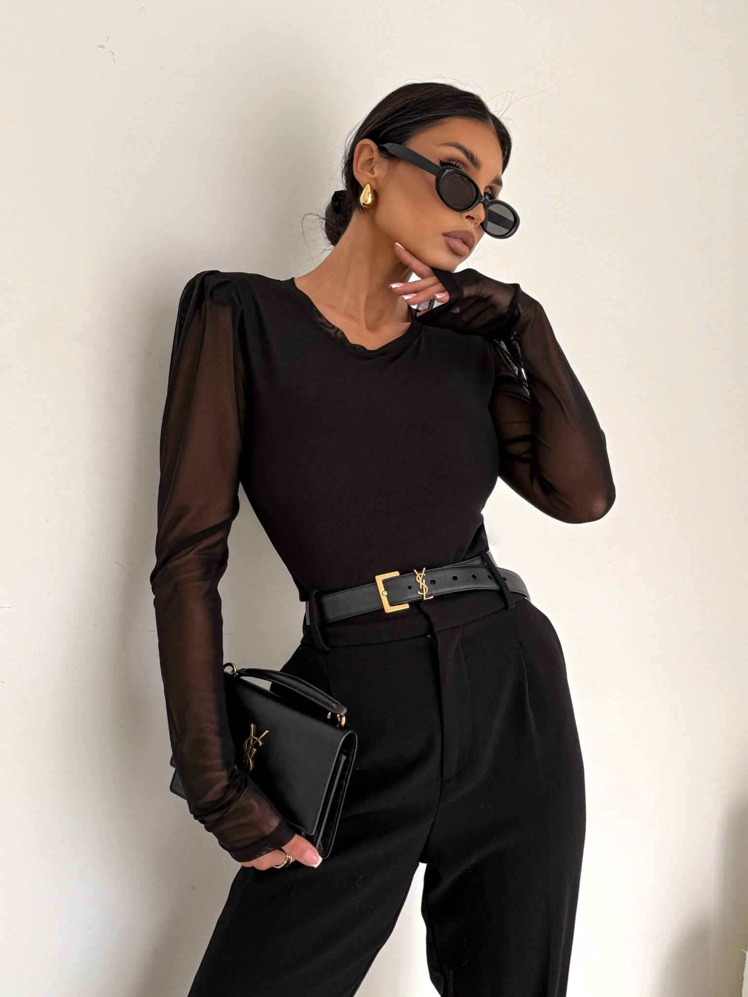 Bluzka Calipar czarna